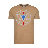 Vintage Coffee Secret Jewish Space Laser Corps Mazel Tov Funny Prank Vintage Tee - longCreatives