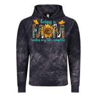 Cloud Black Being a Mom Makes My Life Complete Vintage Hoodie - texasbilliewilder