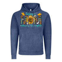 Vintage Denim Being a Mom Makes My Life Complete Vintage Hoodie - texasbilliewilder
