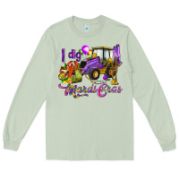 Matcha I dig Mardi Gras Long Sleeve Tee - HowdyJamesFarm