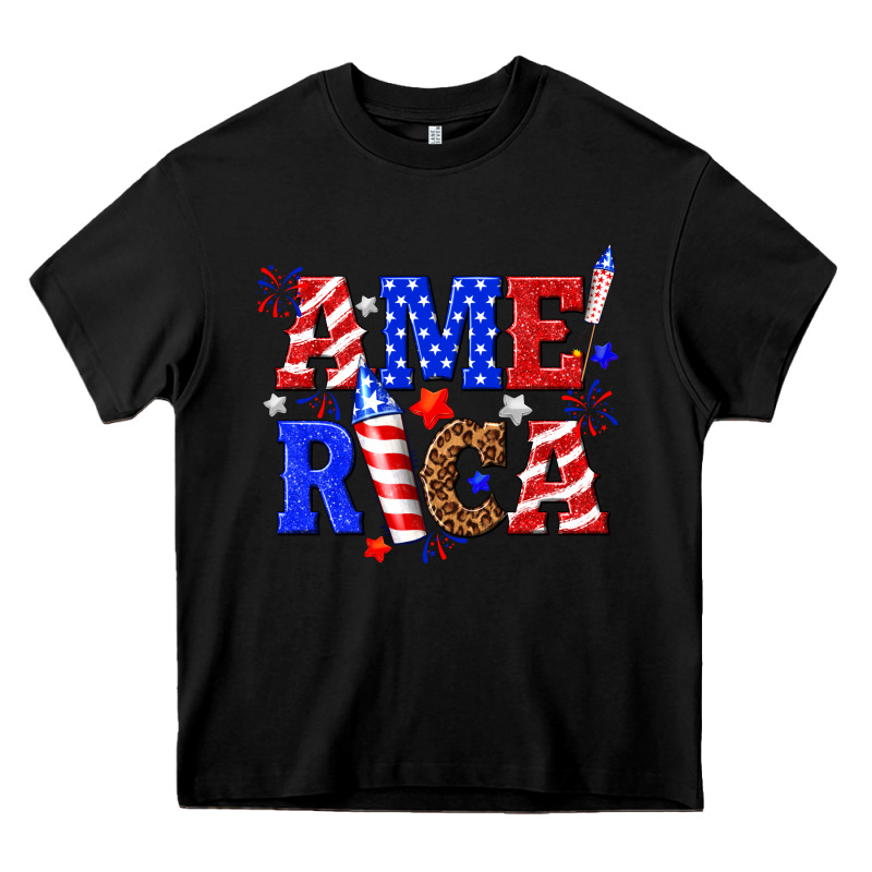 America Heavy Core Tee by NancyCooperArtShop | Teevron