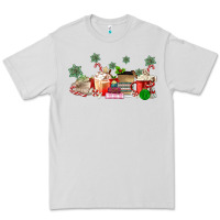 Dove Grey Christmas coffee Premium Tee - MaliasSmallBusiness