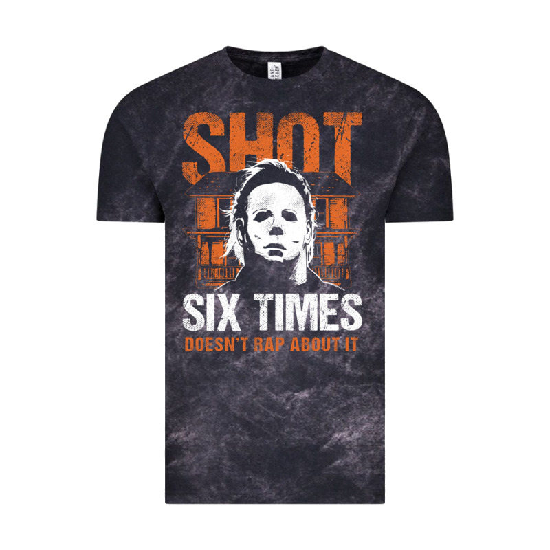 Halloween Shot 6 Times T Shirt Vintage Tee by longCreatives | Teevron