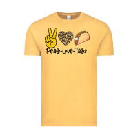 Vintage Mustard Peare Love Tacos Vintage Tee - Bettercallsaul