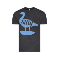 Vintage Black Silly Goose Funny Silly Goose Vintage Tee - longCreatives