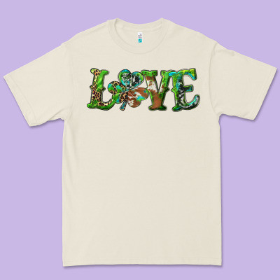 Love With Shamrock Premium Tee Designed By Ranaportraitstore