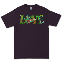 Plum love with shamrock Premium Tee - RanaPortraitStore