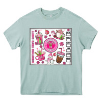 Arona christmas vibes coffee Heavy Core Tee - MaliasSmallBusiness