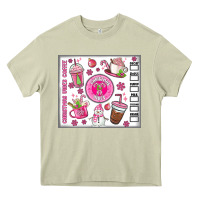 Mossy christmas vibes coffee Heavy Core Tee - MaliasSmallBusiness