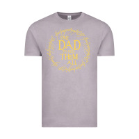 Vintage Zinc Mens One Dad to rule them all  father's day gift Vintage Tee - longCreatives