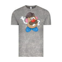 Cloud Rock Womens Mr. Potato Head Simple Portrait Vintage Tee - longCreatives