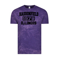 Cloud Purple Haddonfield Illinois Halloween 1978 Halloween Spooky Scary Gift Vintage Tee - longCreatives