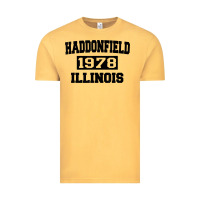 Vintage Mustard Haddonfield Illinois Halloween 1978 Halloween Spooky Scary Gift Vintage Tee - longCreatives