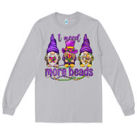 Moon Dust I need more beads with gnomies Long Sleeve Tee - HowdyJamesFarm