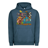 Pigment Midnight Navy heifers be trippin ok maybe i pushed her Urban Hoodie - BarkalooDesign