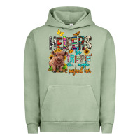 Pigment Oil Green heifers be trippin ok maybe i pushed her Urban Hoodie - BarkalooDesign