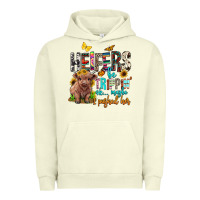 Pigment Pistachio heifers be trippin ok maybe i pushed her Urban Hoodie - BarkalooDesign