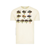 Top Ten Best Ww2 Tanks M4 Sherman Panzer Iv Tiger Ii T34 Vintage Tee | Teevron