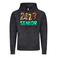 Vintage Black 2023 senior Football Vintage Hoodie - NancyCooperArtShop