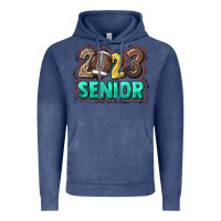 Vintage Denim 2023 senior Football Vintage Hoodie - NancyCooperArtShop