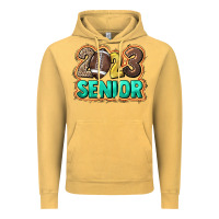Vintage Mustard 2023 senior Football Vintage Hoodie - NancyCooperArtShop
