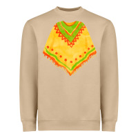 Mushroom mexican poncho fa element Heavyweight Sweatshirt - FaDigitalArtStudio