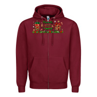 Burgundy flannels lattes leggings libbey glass Zipper Hoodie - BundleAndBundleShop