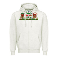 Oatmeal Heather flannels lattes leggings libbey glass Zipper Hoodie - BundleAndBundleShop