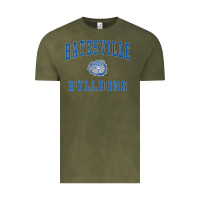 Vintage Olive Batesville High School Bulldogs Premium Vintage Tee - longCreatives