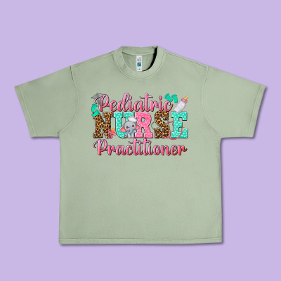 Pediatric Nurse Practitioner Urban Heavy Tee Designed By Texasbilliewilder