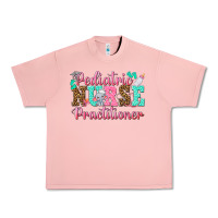 Salmon Pediatric Nurse Practitioner Urban Heavy Tee - texasbilliewilder