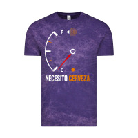 Cloud Purple Mexican beer necesito cerveza cool & funny sayings Vintage Tee - longCreatives