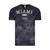Cloud Black Miami Ohio OH Vintage Vintage Tee - longCreatives