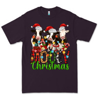 Plum christmas three cows mooey christmas Premium Tee - MaliasSmallBusiness