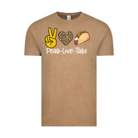 Vintage Coffee Peace Love Tacos Vintage Tee - Bettercallsaul