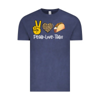 Vintage Denim Peace Love Tacos Vintage Tee - Bettercallsaul