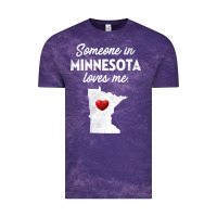 Someone In Minnesota Loves Me  Minnesota  Mn Vintage Tee | Teevron