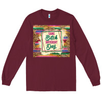 Burgundy same bitch different day Long Sleeve Tee - TumblerDesignByShophia