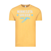 Vintage Mustard Minnesota Soccer Fan Gear  FC , United T Vintage Tee - longCreatives