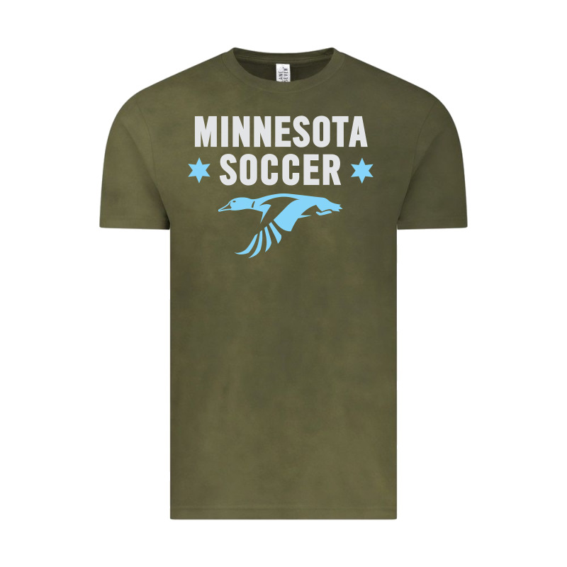 Minnesota Soccer Fan Gear  Fc , United T Vintage Tee by longCreatives | Teevron