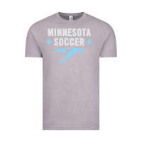 Vintage Zinc Minnesota Soccer Fan Gear  FC , United T Vintage Tee - longCreatives