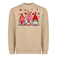 Mushroom valentine's day gnomes Heavyweight Sweatshirt - OliviaCreatesArt