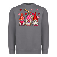 Storm valentine's day gnomes Heavyweight Sweatshirt - OliviaCreatesArt