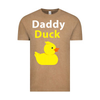 Vintage Coffee Funny Daddy Duck Rubber Duck Vintage Tee - longCreatives