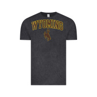 Vintage Black Womens Wyoming Cowboys Apparel Fan Favorite Arch Vintage Tee - longCreatives