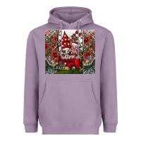 Lavender merry Christmas Heavyweight Hoodie - CowhideDigitalArt