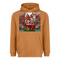 Meerkat merry Christmas Heavyweight Hoodie - CowhideDigitalArt