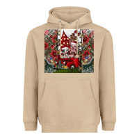 Mushroom merry Christmas Heavyweight Hoodie - CowhideDigitalArt