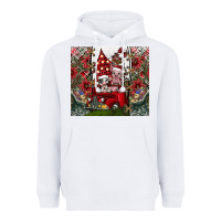 White merry Christmas Heavyweight Hoodie - CowhideDigitalArt