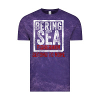 Cloud Purple Bering Sea Fisherman second to none dutch harbor Alaska Vintage Tee - longCreatives